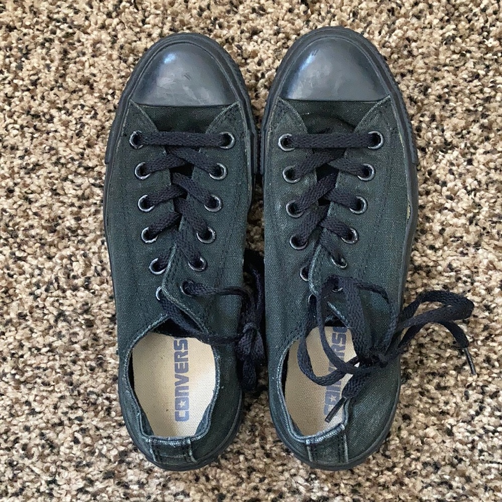 Black Low Top Converse